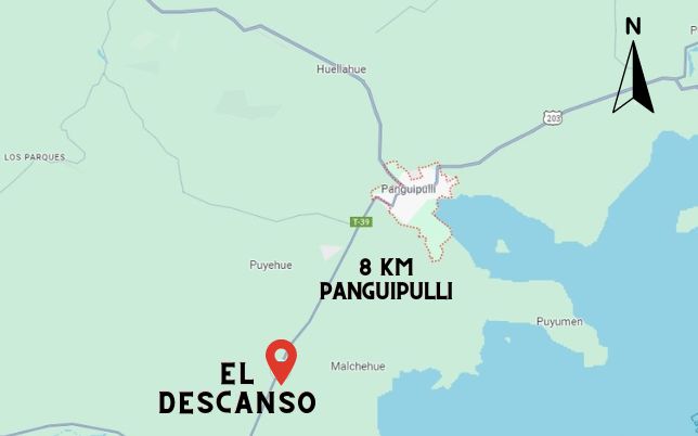 A 7 minutos de Panguipulli
