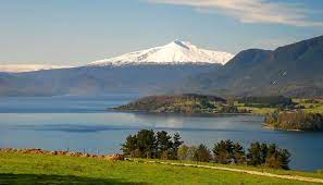 Volcán visible desde Panguipulli